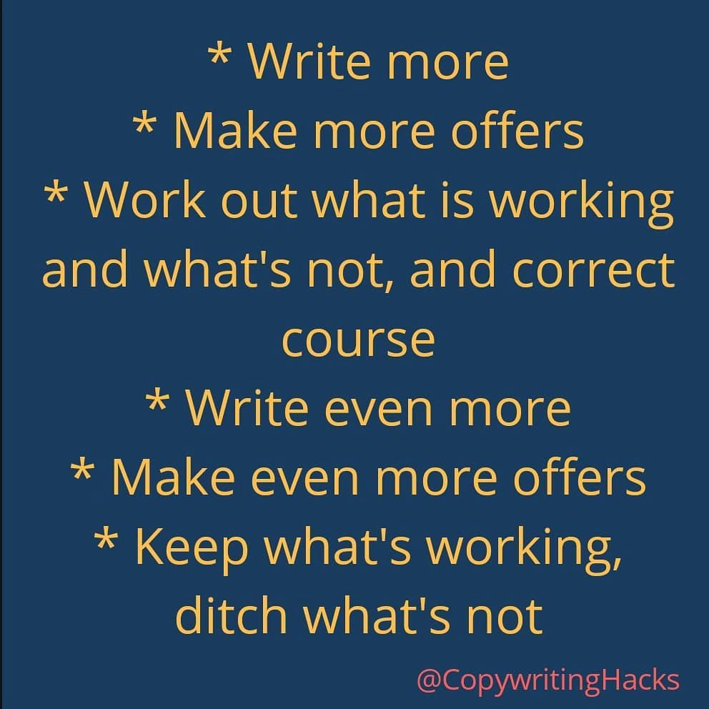 Copywriting Hacks - In all my years where I've consulted or mentored as a copywriter, I find the sam