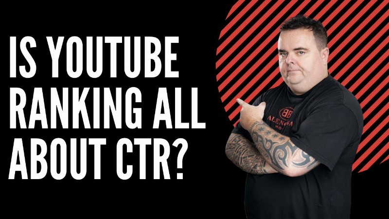 image 0 Is Ranking On Youtube All About Ctr? #shorts