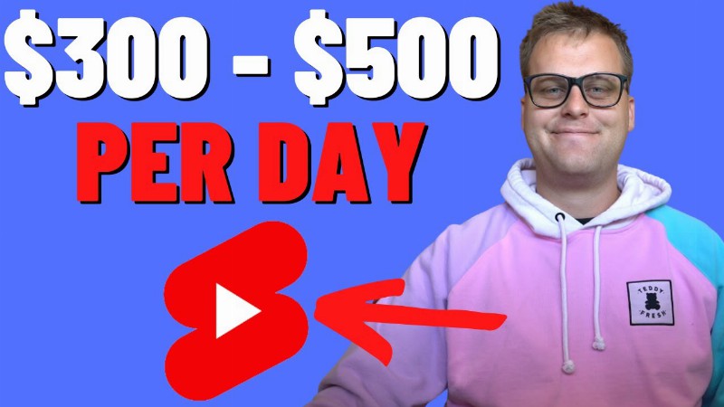 image 0 Make $300 - $500 Per Day With Youtube Shorts (make Money Online)