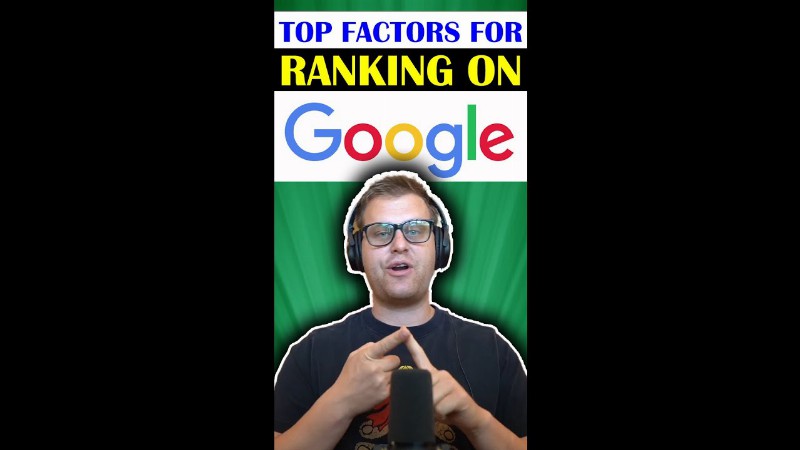 image 0 Top Factors For Ranking On Google!