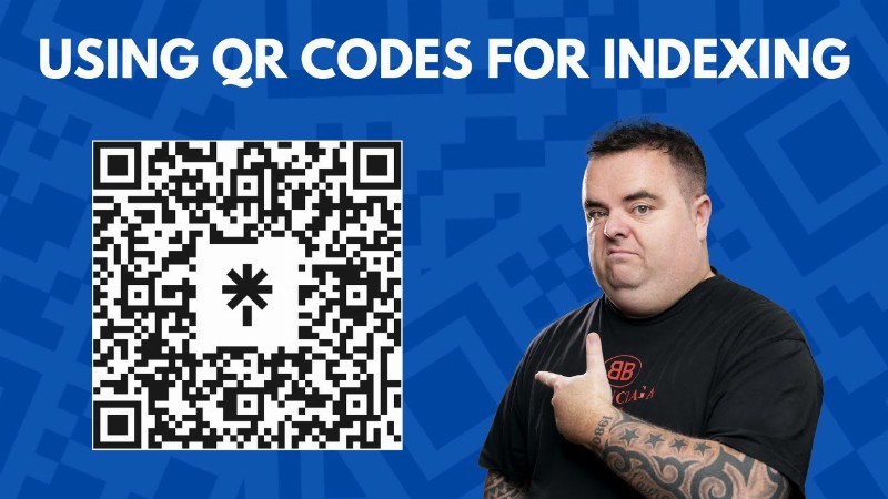 Using Qr Codes For Indexing #shorts
