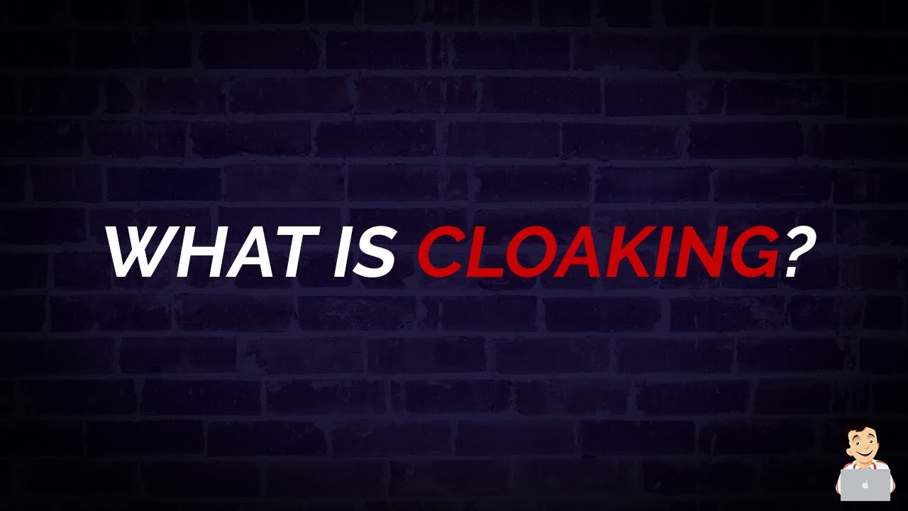 image 0 What Is Cloaking? #shorts